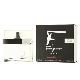 Salvatore Ferragamo F by Ferragamo Black Eau de Toilette (uomo) 50 ml