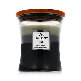 WoodWick Trilogy Medium Hourglass Candles Candela profumata 275 g