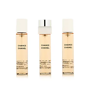 Chanel Chance EDT Ricarica 2 x 20 ml + EDT ricarica con vaporizzatore 20 ml (donna)