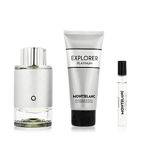 Montblanc Explorer Platinum EDP 100 ml + EDP MINI 7.5 ml + Gel doccia 100 ml