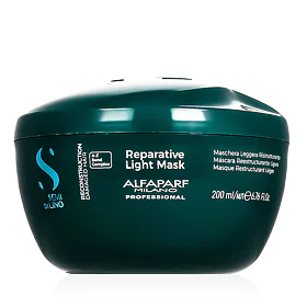 ALFAPARF MILANO Semi Di Lino Reconstruction Reparative Light Mask Maschera per capelli donna 200 ml