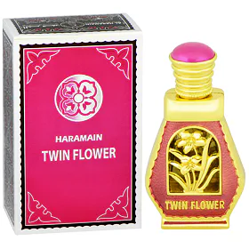 Al Haramain Twin Flower Olio profumato (donna) 15 ml