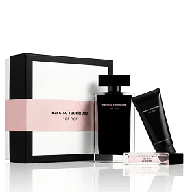 Narciso Rodriguez For Her EDT 100 ml + EDT MINI 10 ml + Latte corpo 50 ml
