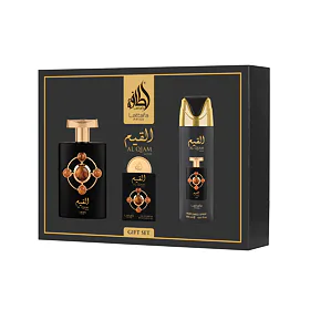 Lattafa Pride Al Qiam Gold EDP 100 ml + EDP 20 ml + DEO spray 200 ml
