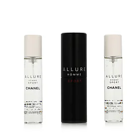 Chanel Allure Homme Sport EDT Refillable 20 ml + EDT Refill 2 x 20 ml (uomo)
