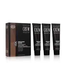 American Crew Precision Blend Natural Grey Blending Hair Color Tinta capelli uomo 3x40 ml Tonalità 5