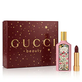 Gucci Flora Gorgeous Gardenia EDP 50 ml + Rossetto 509 Rouge De Beauté Brillant 1.8 g