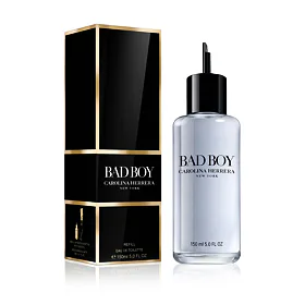 Carolina Herrera Bad Boy Eau de Toilette (uomo) - ricaricabile 150 ml
