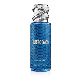 Roberto Cavalli Just Cavalli Vibrant Aqua Spray da corpo (donna) 250 ml