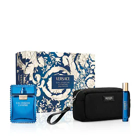 Versace Man Eau Fraiche Extreme EDP 100 ml + EDP MINI 10 ml + Trousse per cosmetici 1 pz