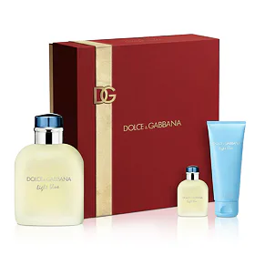 Dolce & Gabbana Light Blue pour Homme EDT 75 ml + EDT MINI 4,5 ml + gel doccia 50 ml