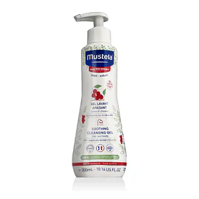 Mustela Bébé Soothing Cleansing Gel Hair and Body Doccia gel bambino 300 ml
