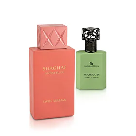 Swiss Arabian Shaghaf Nectar Blush extrait de parfum Patchouli 01 50 ml + EDP Shaghaf 75 ml