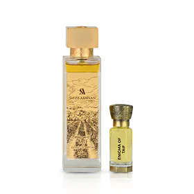 Swiss Arabian Enigma of Taif extrait de parfum 100 ml + profumo di olio essenziale 12 ml