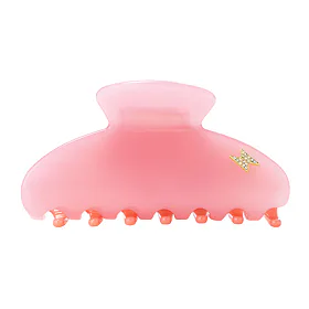 By Eloise Large Hair Claw Bolt Coral Blush