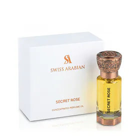 Swiss Arabian Secret Rose profumo di olio essenziale (unisex) 12 ml