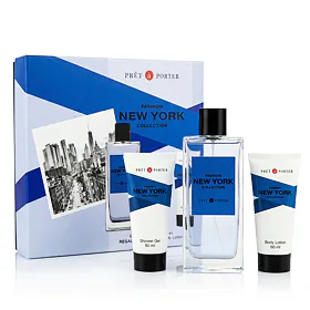 Prêt à Porter Fashion Collection New York EDP 100 ml + gel doccia 50 ml + latte da corpo 50 ml