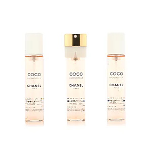 Chanel Coco Mademoiselle EDT con nebulizzatore 20 ml + EDT ricarica 2 x 20 ml