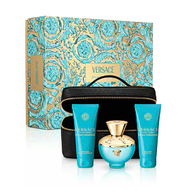 Versace Pour Femme Dylan Turquoise EDT 100 ml + gel doccia 100 ml + Gel per il corpo 100 ml + Trouss