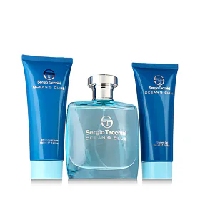 Sergio Tacchini Ocean's Club EDT 100 ml + balsamo dopobarba 100 ml + gel doccia 100 ml