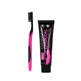 Xpel Oral Care Cleansing Charcoal Dentifricio Set
