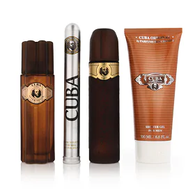 Cuba Gold EDT 100 ml + EDT 35 ml + Dopobarba 100 ml + gel doccia 200 ml
