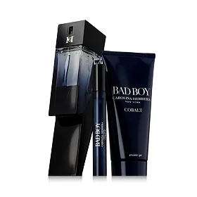 Carolina Herrera Bad Boy Cobalt EDP 100 ml + EDP MINI 10 ml + gel doccia 100 ml