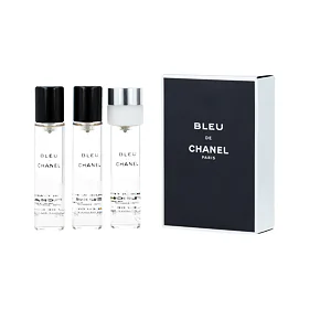 Chanel Bleu de Chane EDT Refill 2 x 20 ml + EDT Refill with spray 20 ml (uomo)